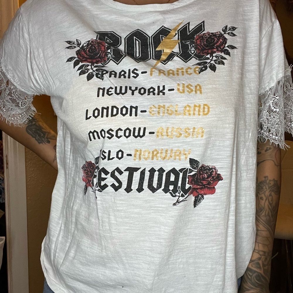 Rock festival shirt
